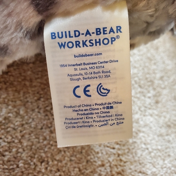 Build A Bear Promise Pets Ocicat gray/black spotted kitten. 12" - Picture 6 of 6